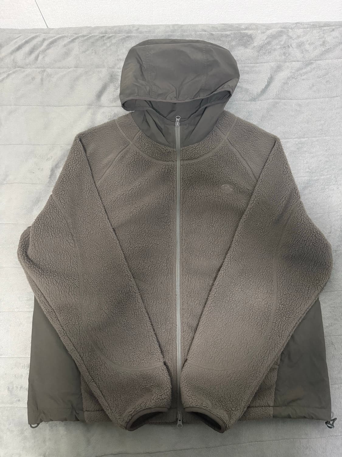 산산기어 플리스 재킷 카키 판매합니다 상품이미지2