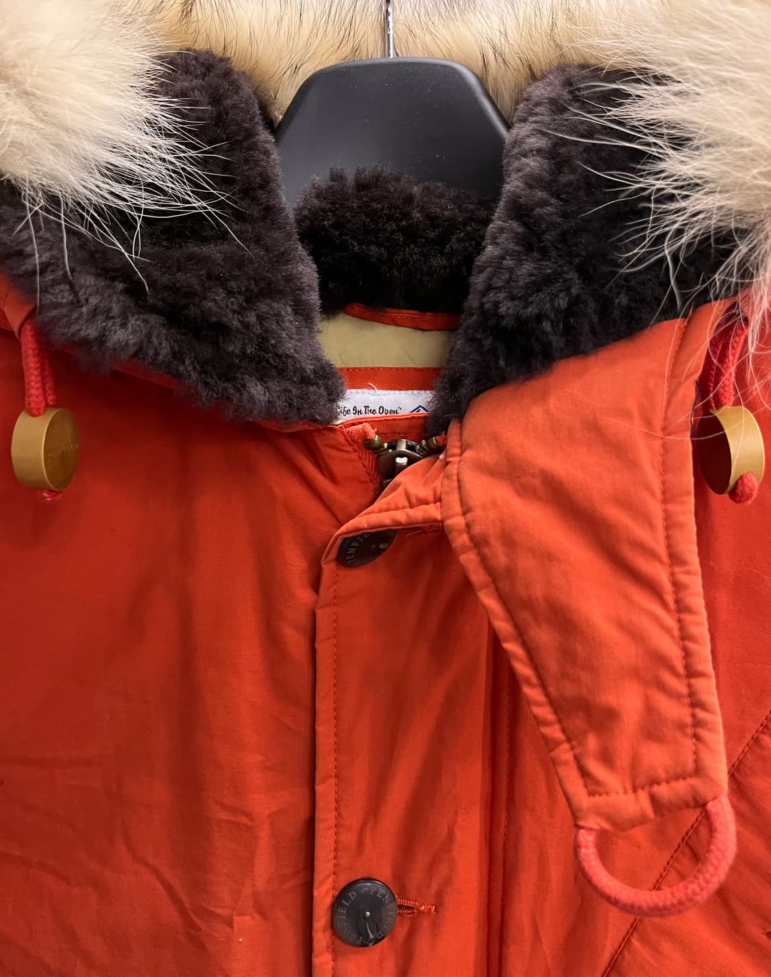 펜필드 오렌지 다운 패딩 S 상품이미지2