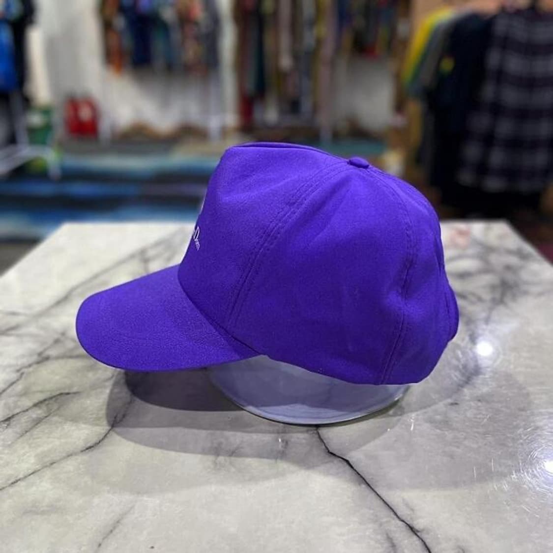 빈티지 네온 퍼플 캡  상품이미지2