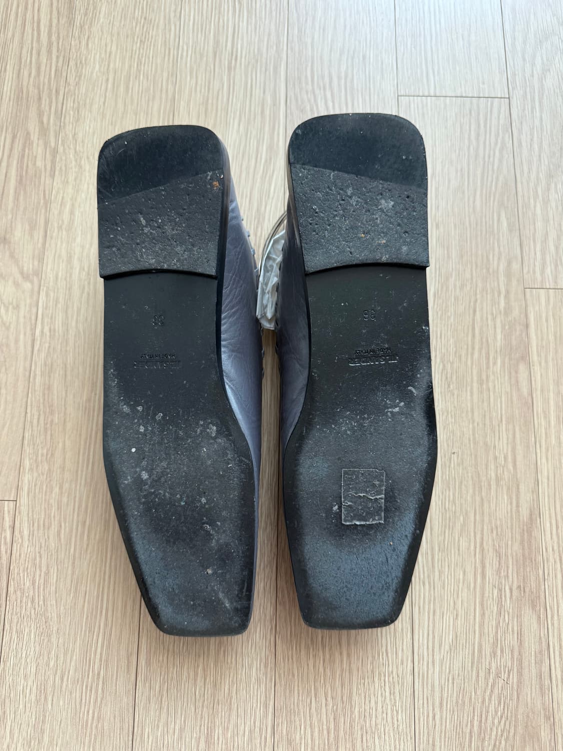 질샌더 휩스티치 링 발레리나 슈즈 36 (230-235) 상품이미지2