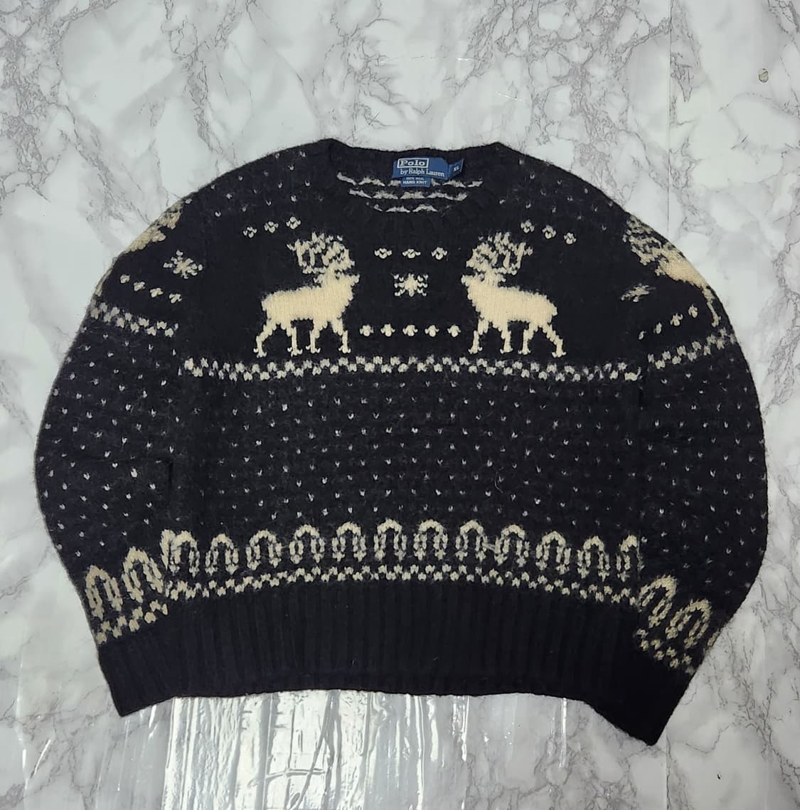 폴로 랄프로렌 코위찬 핸드 니트 상품이미지1