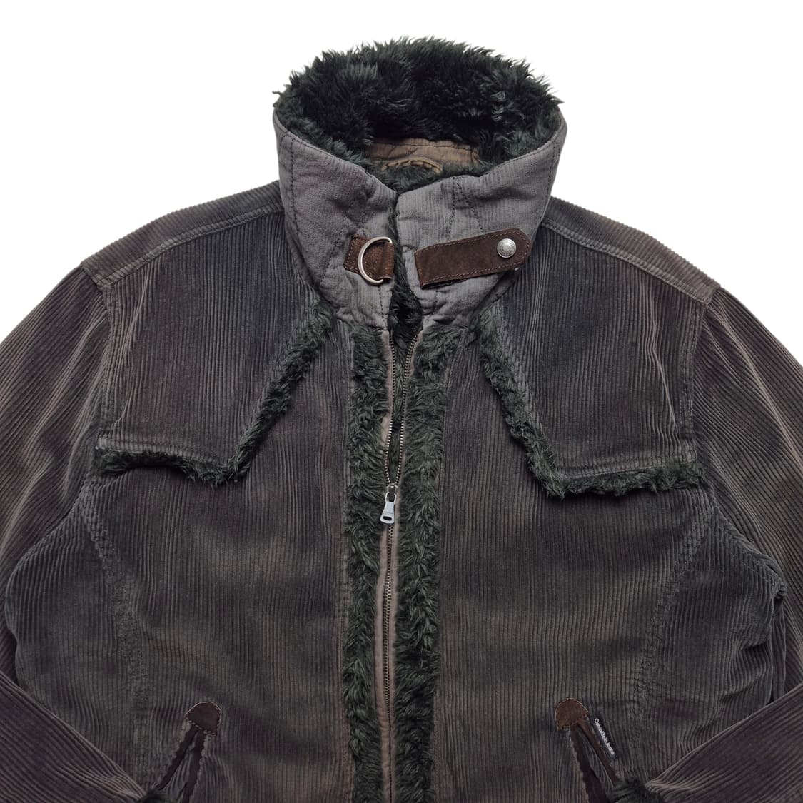 [XL] 캘빈클라인 시어링 코듀로이 자켓 상품이미지3