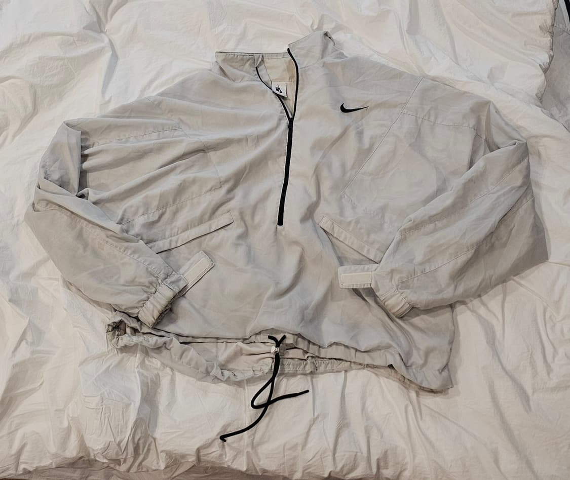 나이키×피어 오브 갓 하프집업 퓨어 플래티넘 상품이미지1