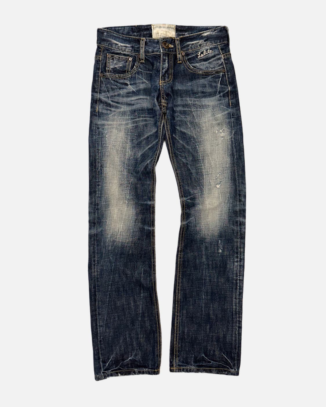 LOLITA JEAN vintage fade low-rjise jean 상품이미지2