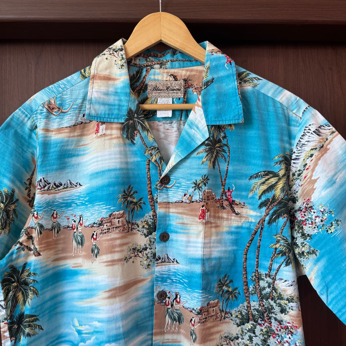 블루하와이 하와이안셔츠 Made in Hawaii 상품이미지2