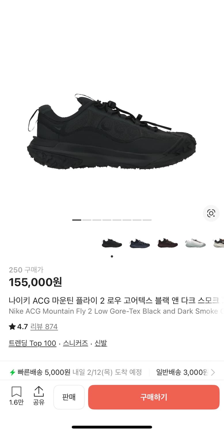 나이키 ACG 마운틴 플라이 2 로우 250 상품이미지1