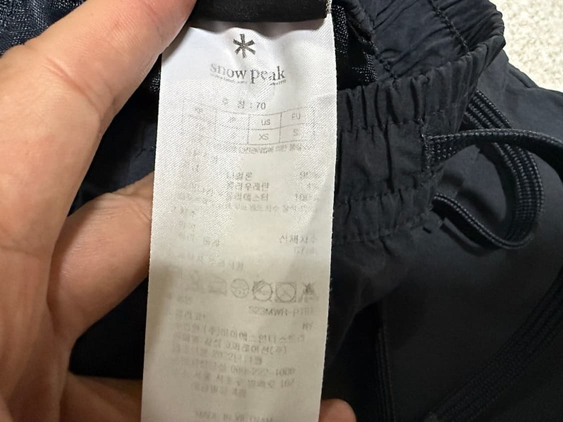 스노우피크 카고 조거팬츠 여성용 28인치 상품이미지6