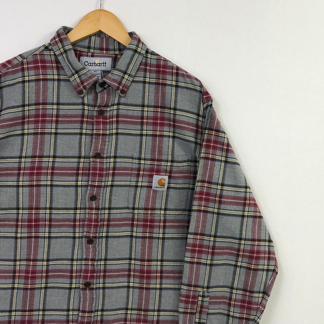 Xxl 칼하트 체크 셔츠 상품이미지1