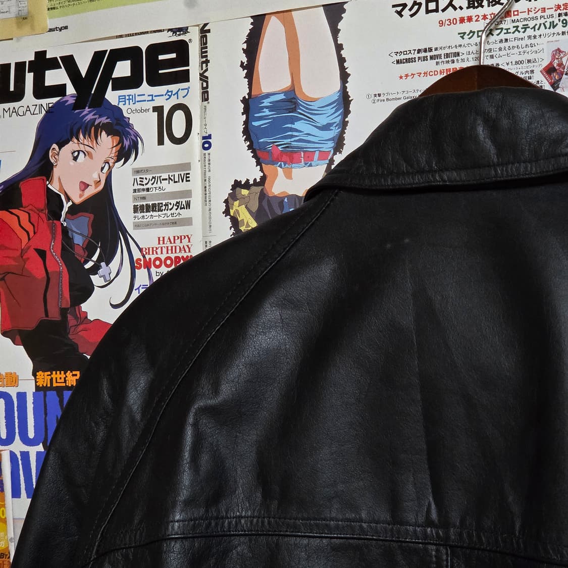 JPN 소가죽 누빔 미디 코트 자켓 상품이미지7