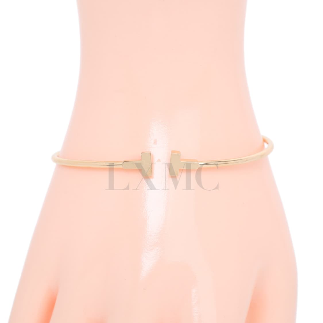 티파니 네로우 와이어 브레이슬릿 18K 옐로우골드 뱅글 팔찌 상품이미지9