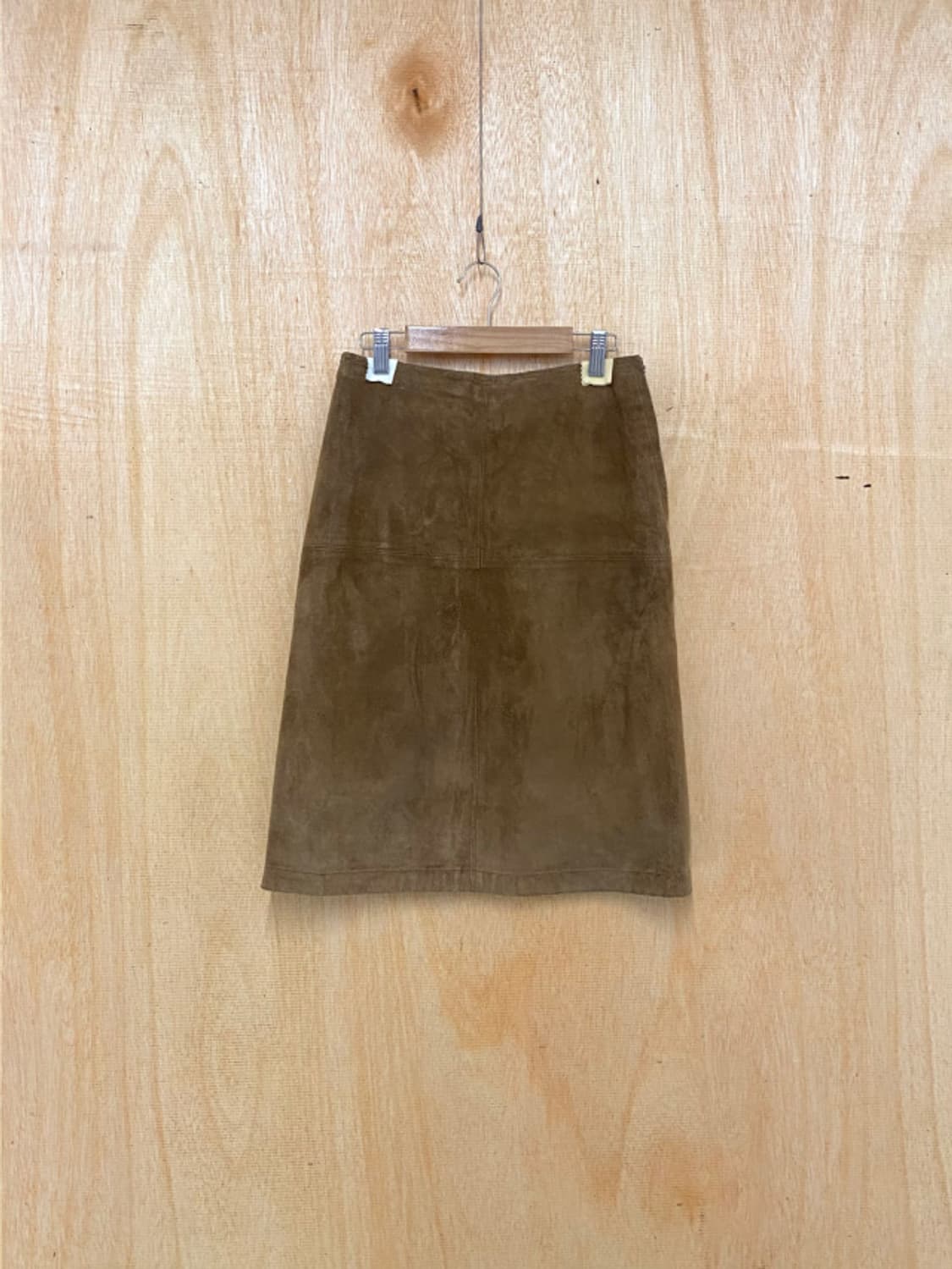 VTG leather skirt  상품이미지4