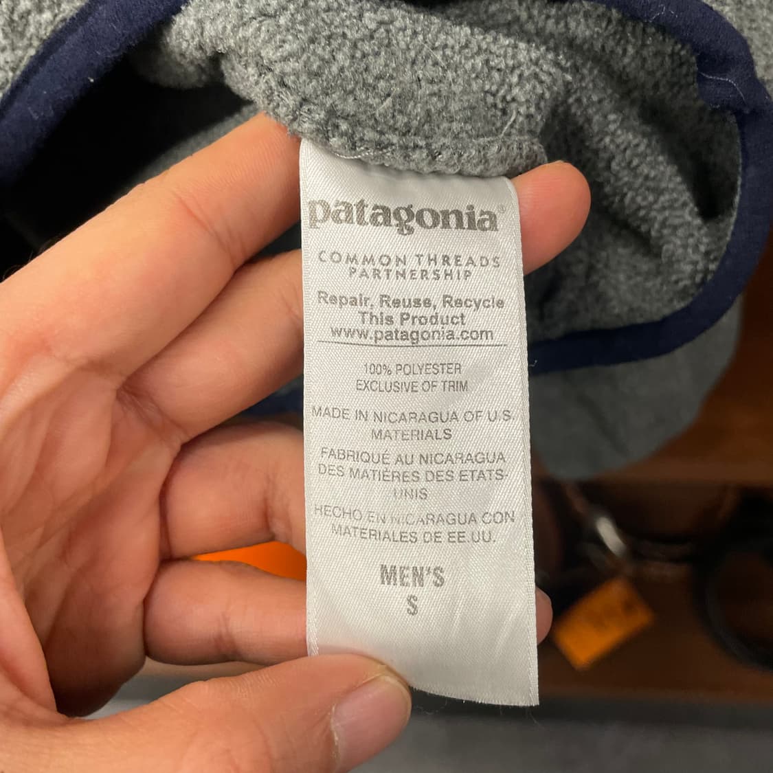FA15 파타고니아 신칠라 스냅-T 풀오버 플리스 N13 상품이미지8