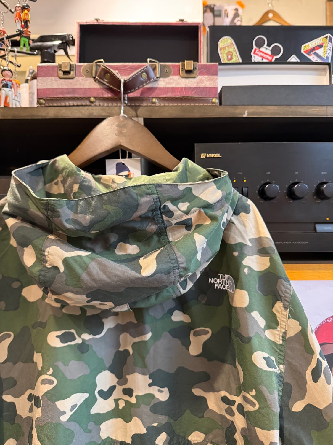 노스페이스 노벨티 미드로고 바람막이 XL 상품이미지8