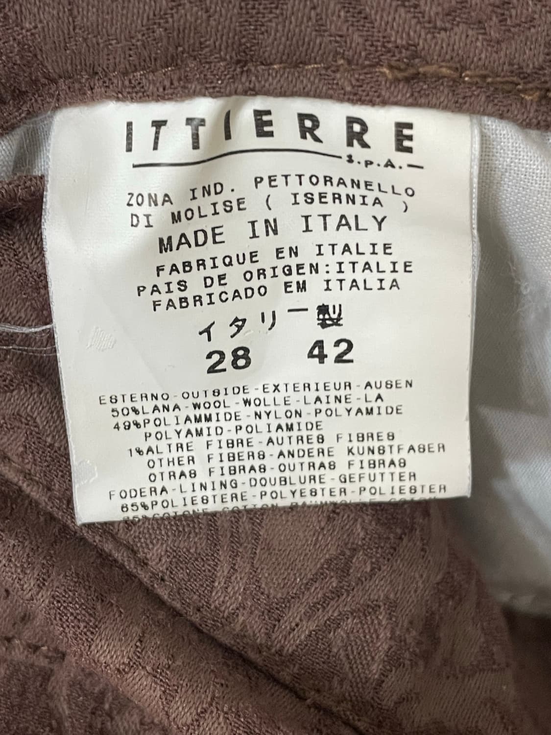 베르사체 여성 브라운 팬츠 상품이미지4