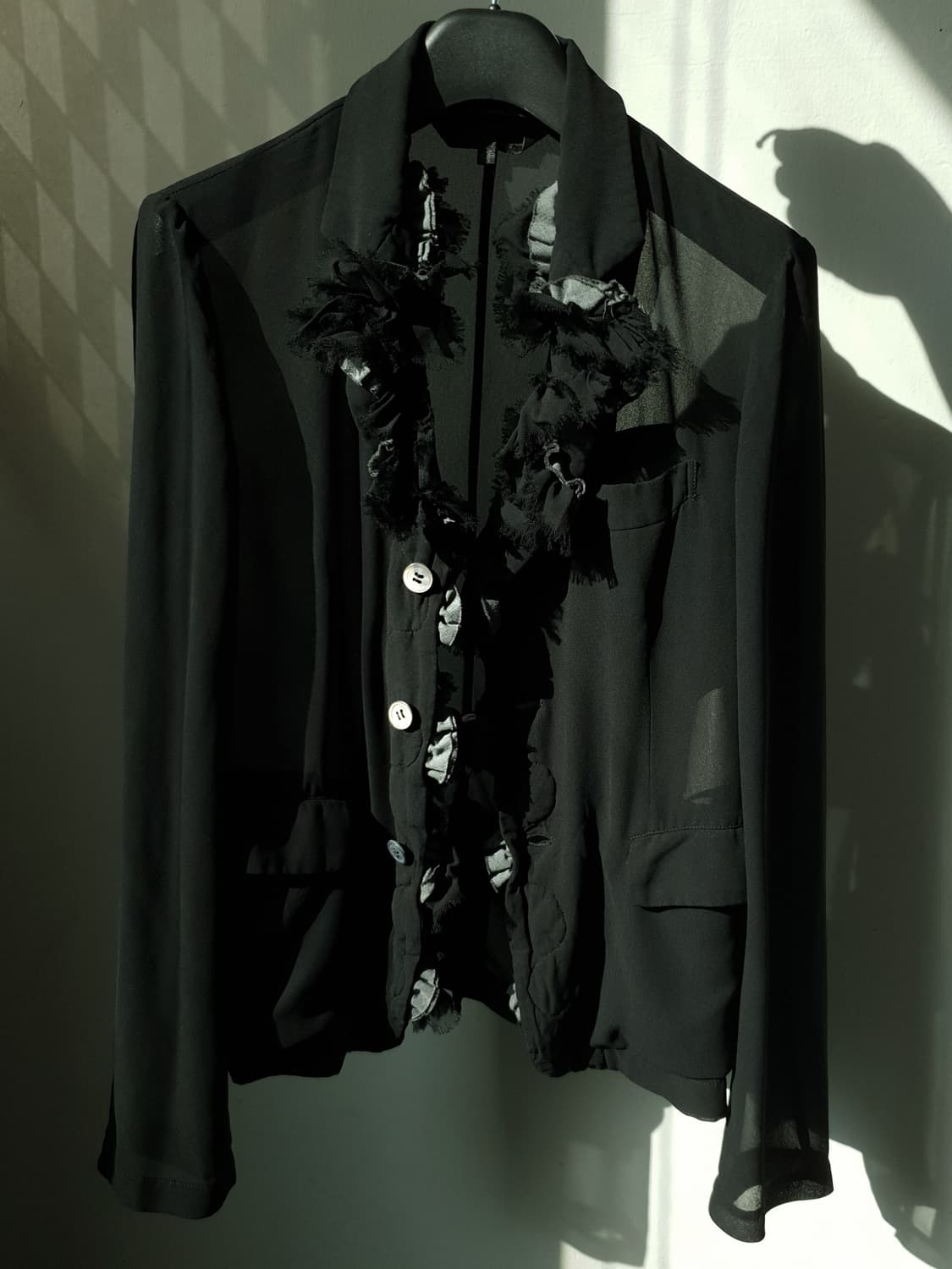 Comme Des Garcons see-through blazer 상품이미지7
