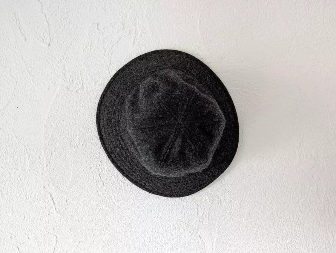 [새상품] 아펜쳐 멜튼 울 6패널 햇 그레이 상품이미지2