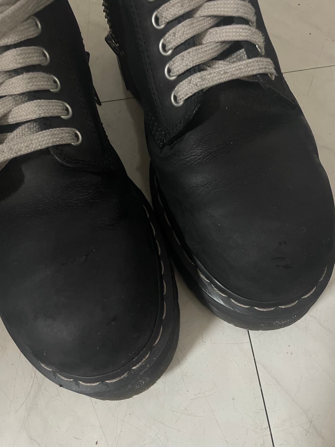 닥터마틴 릭오웬스 스틸토 부츠 260 상품이미지3