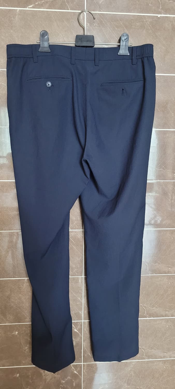 👔남성33-34인치👔CREMIEUX 남성 바지 짙은네이비(한여름용) 상품이미지2