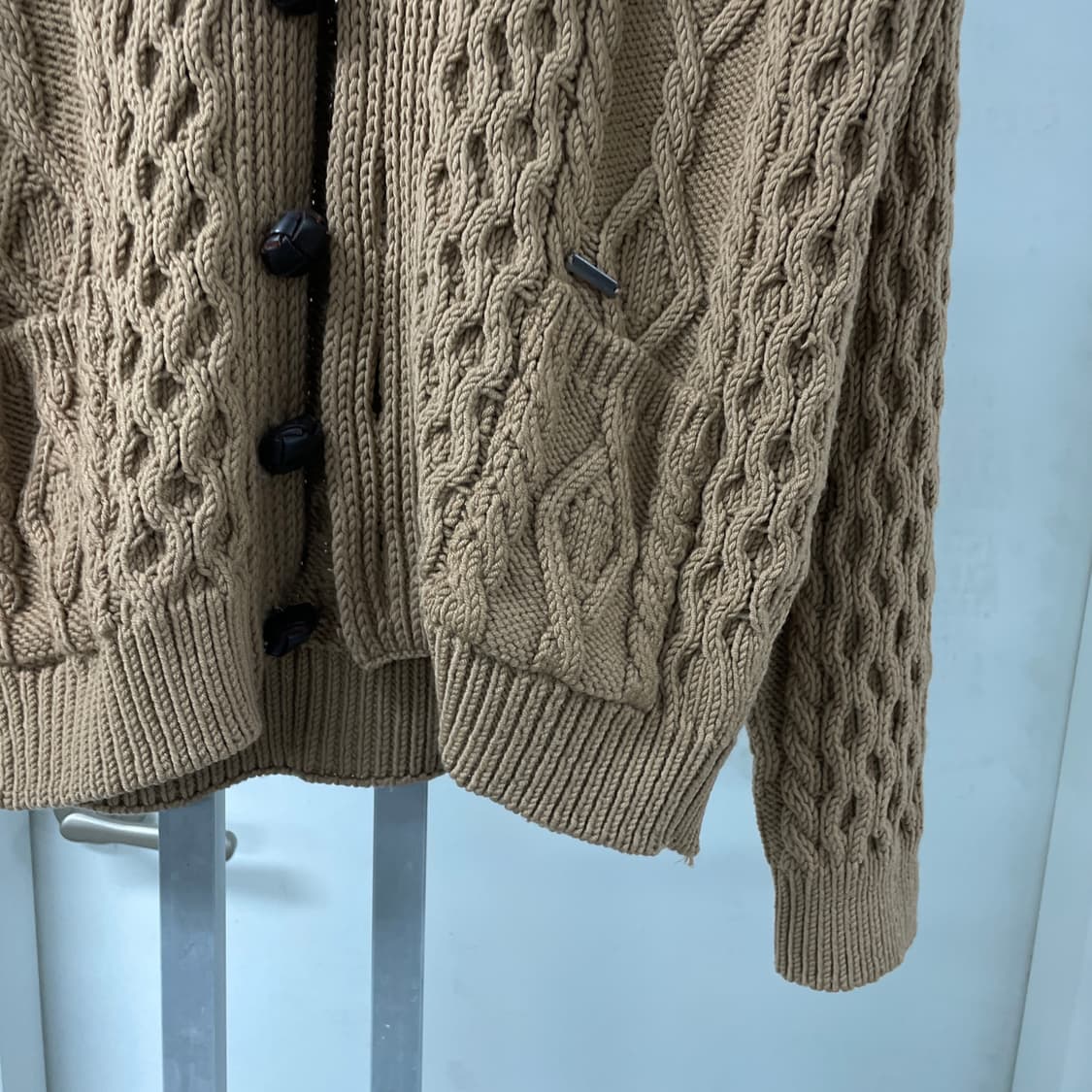 디스퀘어드2 숄카라 가디건 베이지 M  상품이미지5