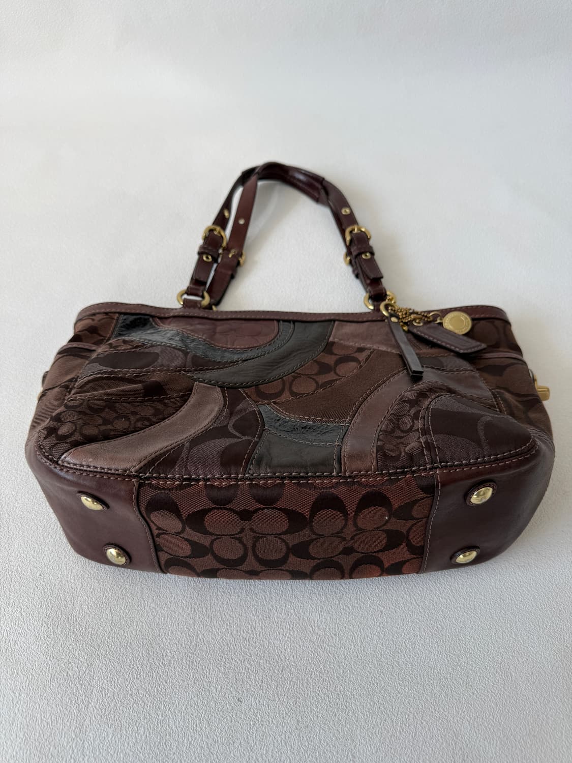 코치(COACH) Y2K 패치워크 숄더백 상품이미지5