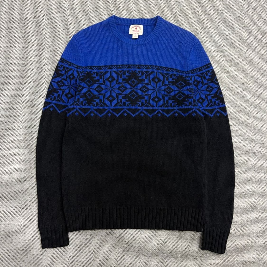 브룩스브라더스 눈꽃 울 니트 v1863 상품이미지1