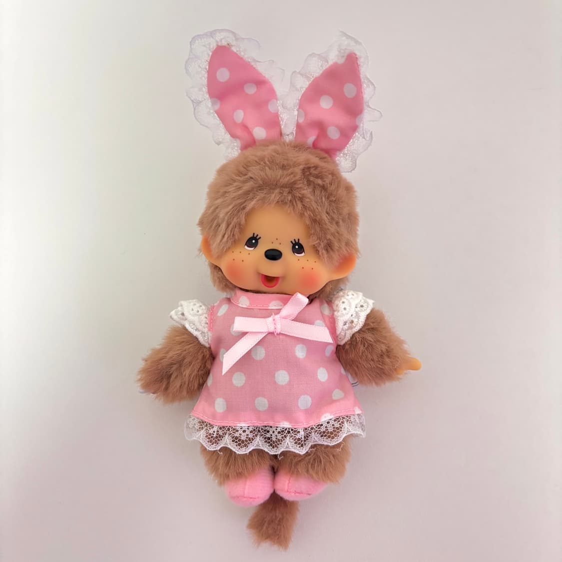 홍콩 몬치치 키링 토끼 도트 상품이미지2