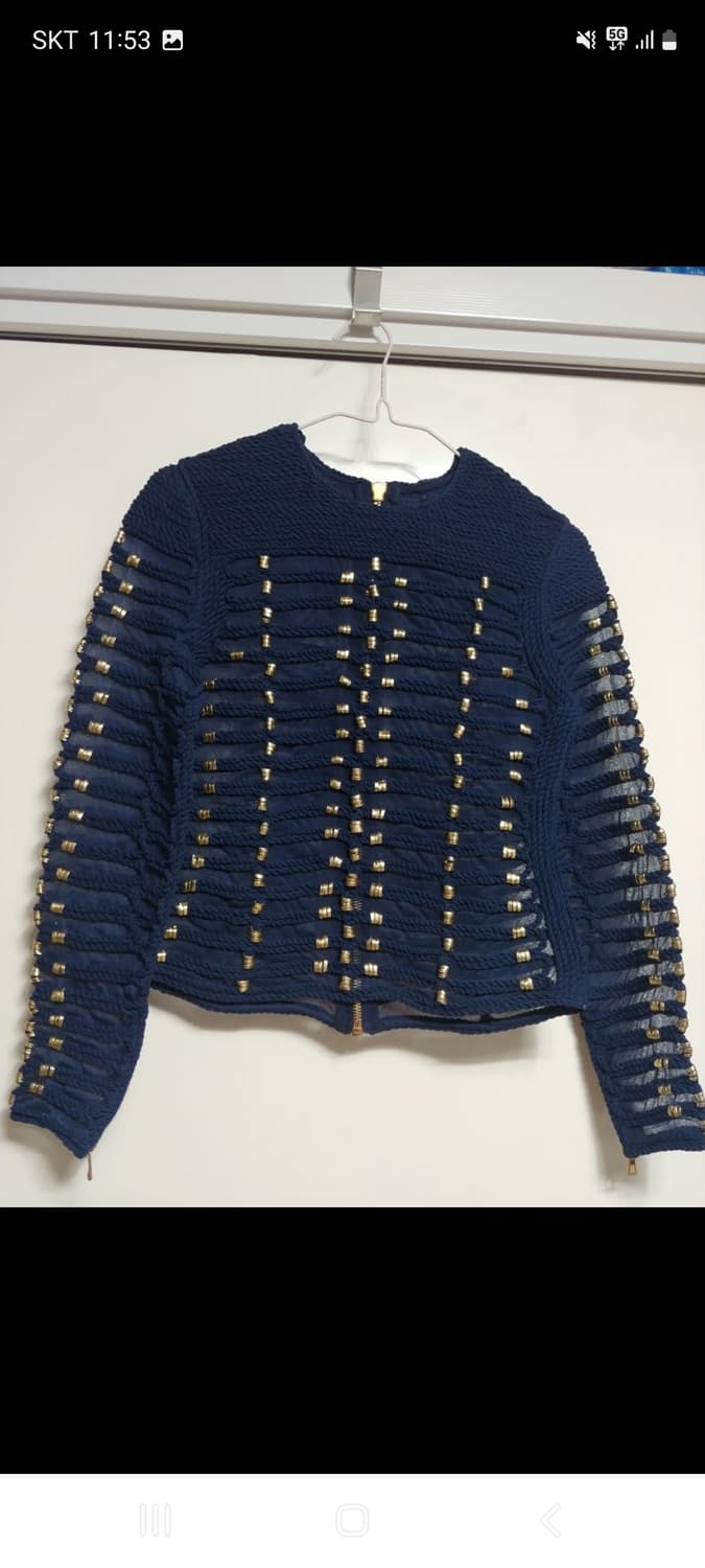 발망 H&M 콜라보 블라우스 36사이즈 상품이미지1