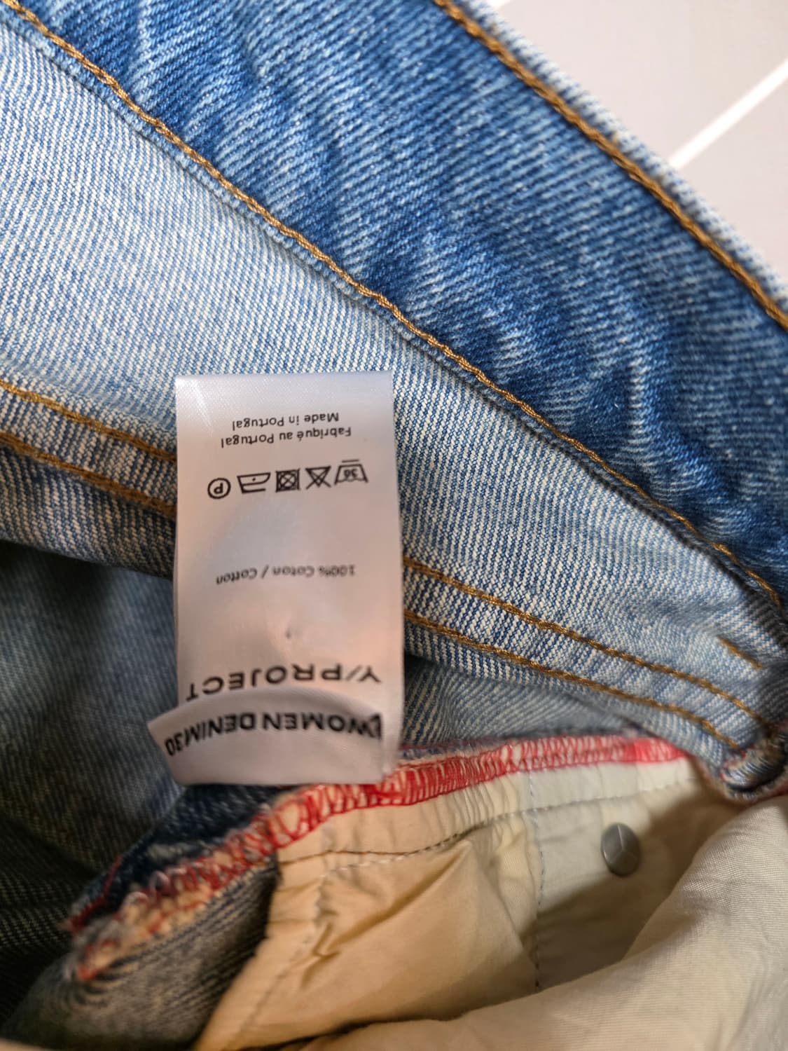 정품 새제품 와이프로젝트 훅앤아이 진 상품이미지10