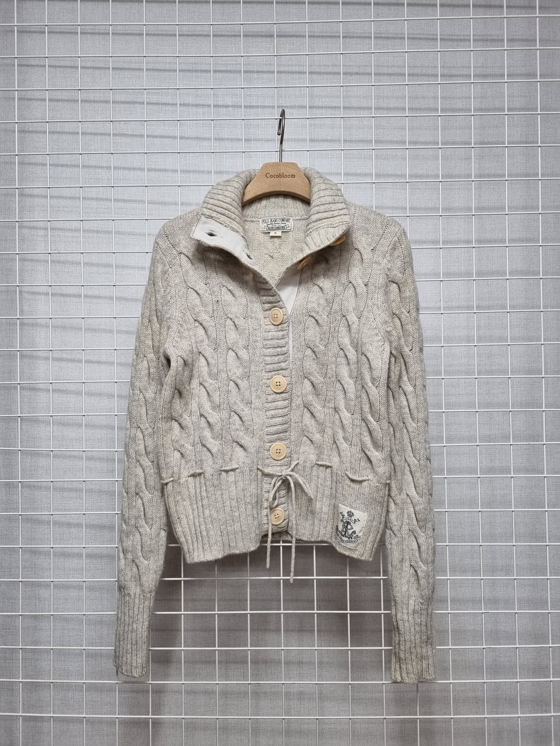 폴로진스 니트집업 (실사이즈확인) 상품이미지2