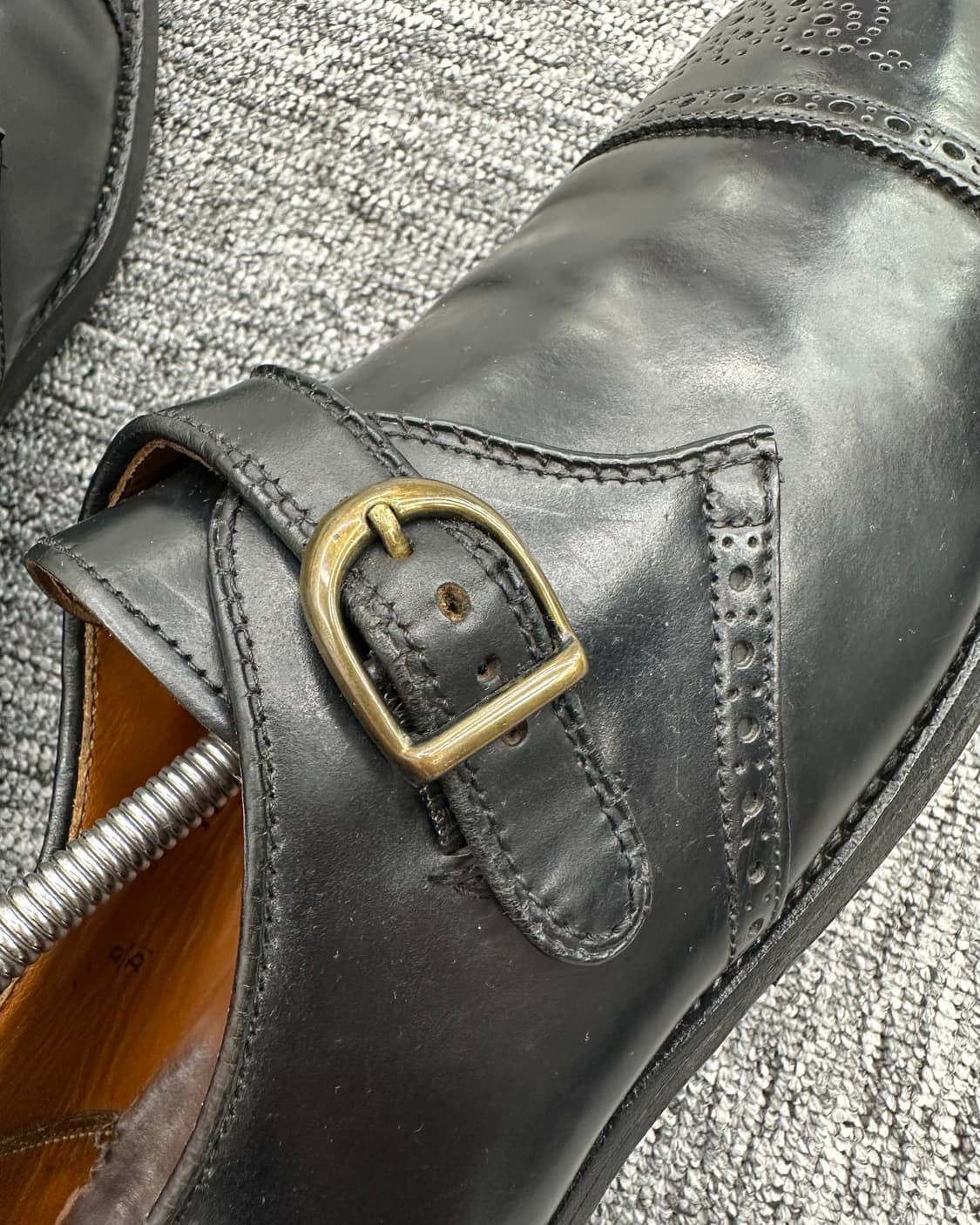 (280)ALDEN CORDOVAN MONK STRAP-M922 상품이미지6
