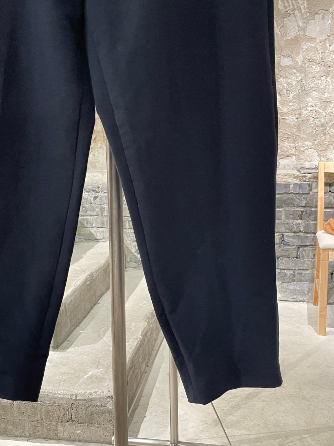 꼼데가르송 옴므 듀스 블랙 ad2015 밴딩 코튼 팬츠 상품이미지5