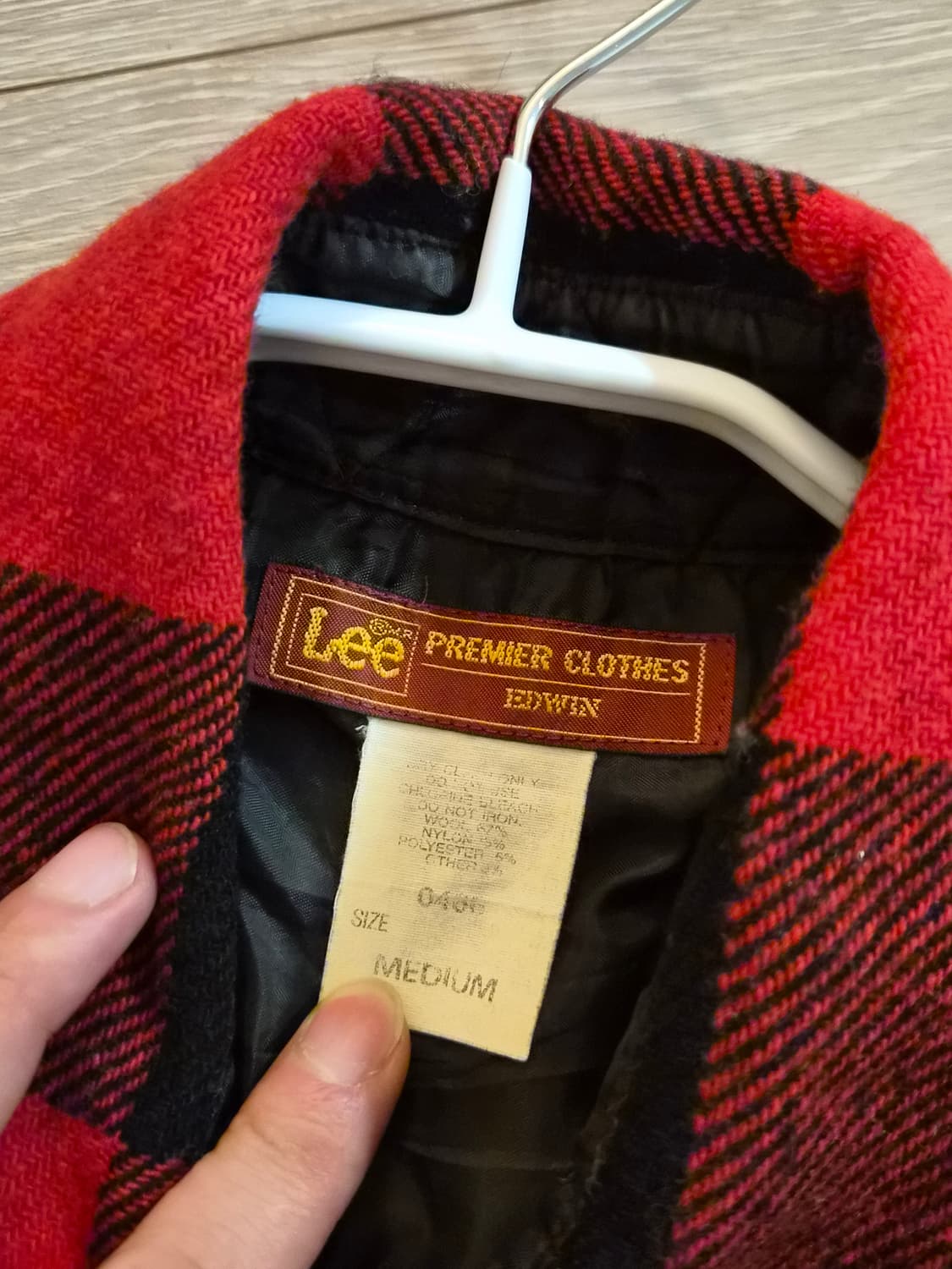 일본판 Lee 버팔로체크 셔츠 상품이미지2