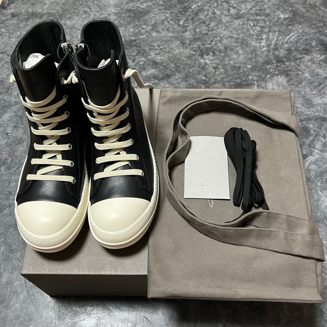 25F/W Rick Owens Ramones High LCO 상품이미지3