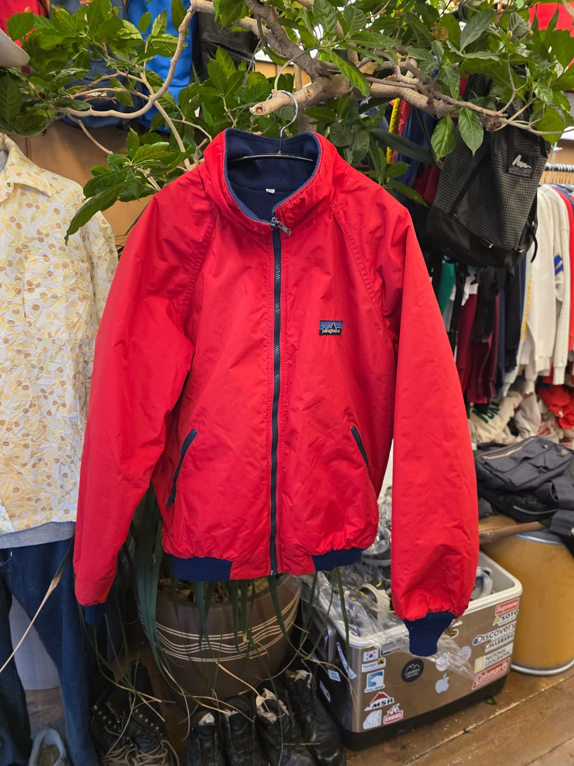 Z-538 파타고니아 신칠라 쉘드 봄버 자켓 80s 상품이미지1