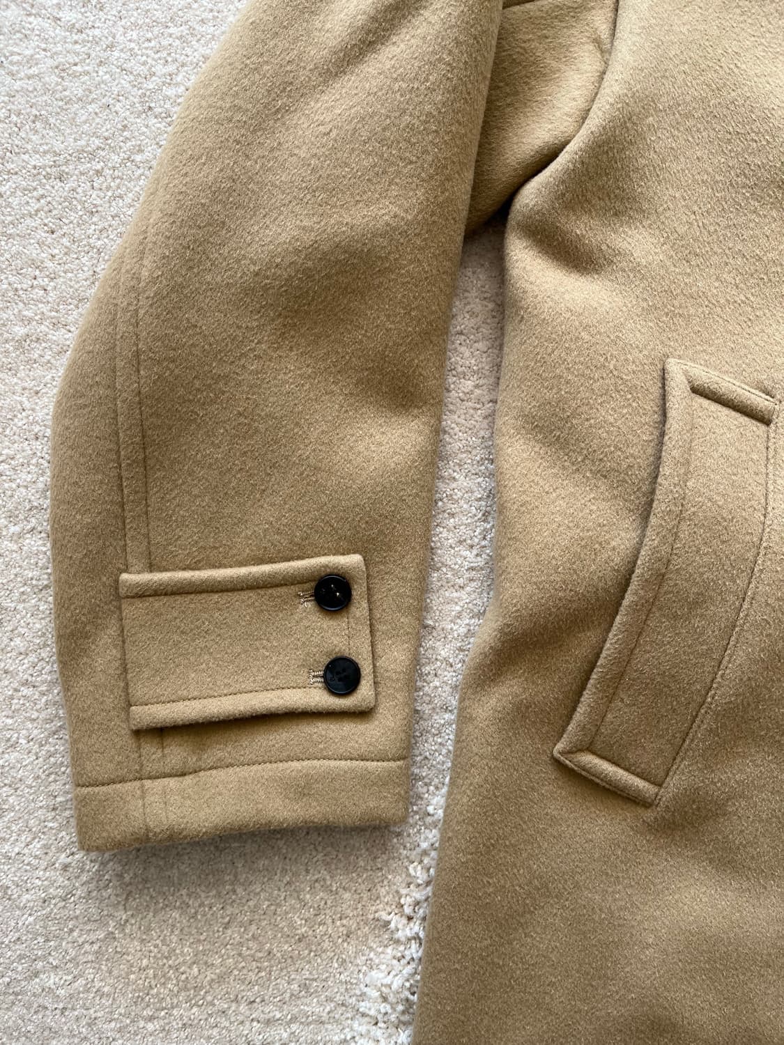 라이즈앤빌로우 캐시미어 울 발마칸 코트(103-105) 상품이미지5