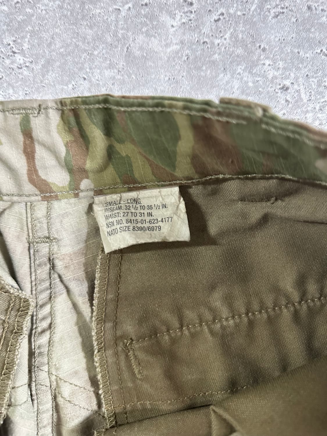 USA US ARMY 멀티캠 트라우저 /714 상품이미지5