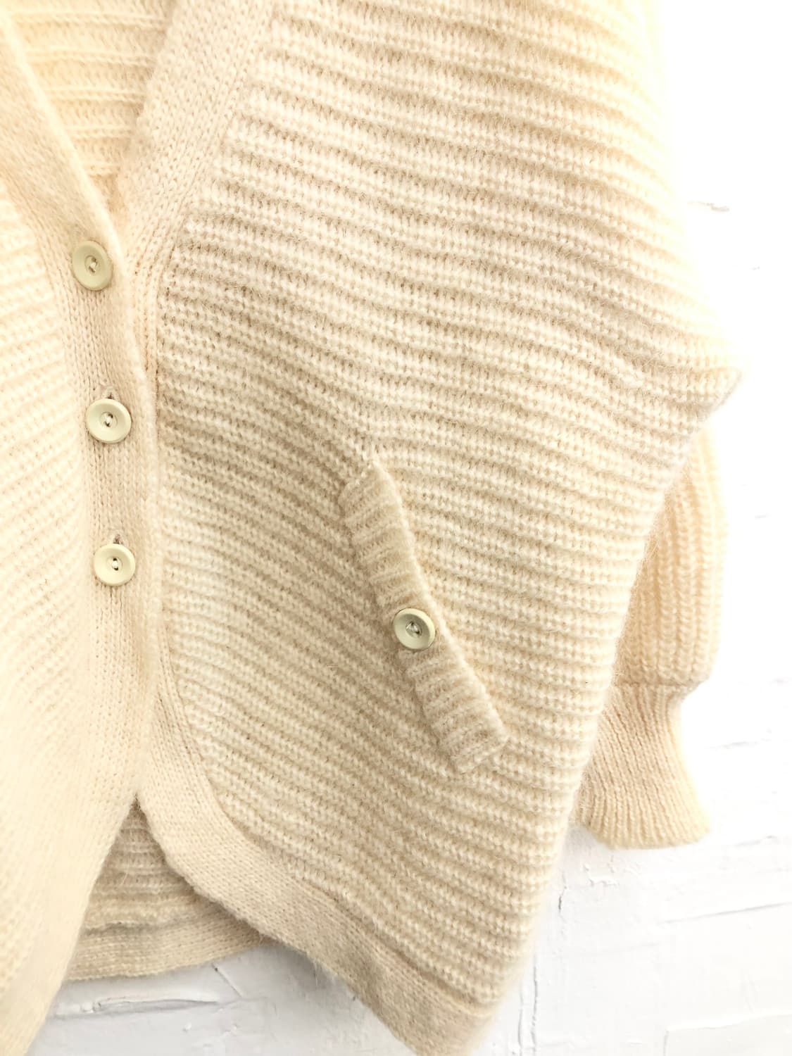 ivory cozy pocket cardigan 상품이미지6