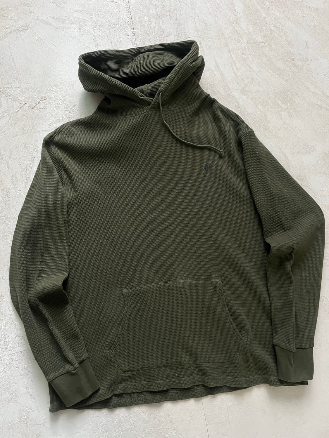 2XL~3XL) 폴로랄프로렌 써멀 카키 후드 상품이미지2