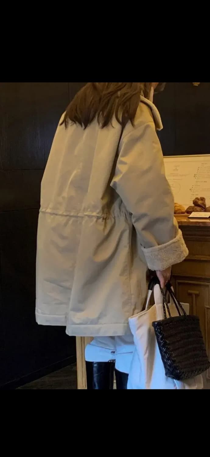 브런치 베이지 야상 상품이미지8