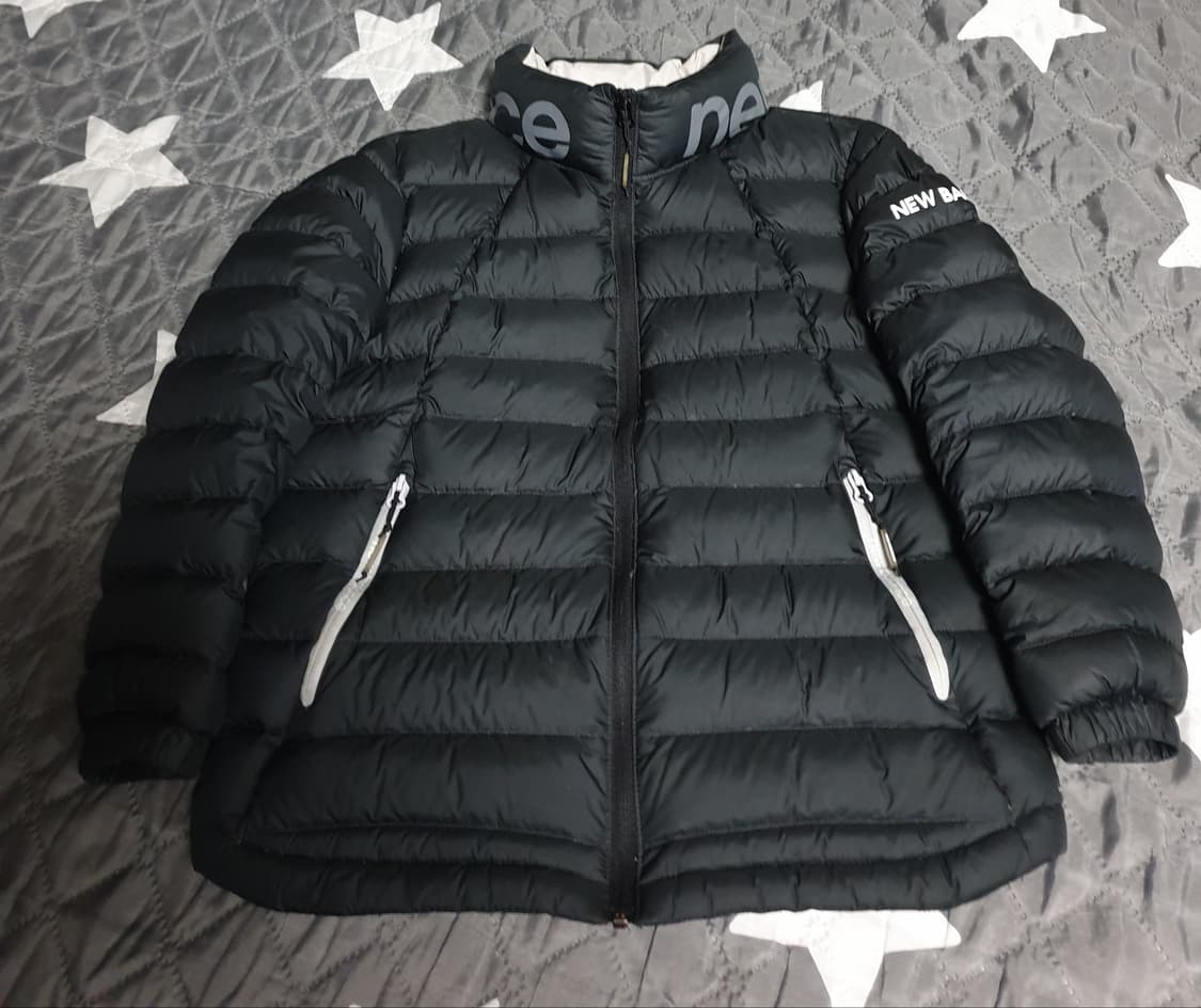 뉴발란스 키즈 덕다운 경량패딩 블랙 (145) 상품이미지1