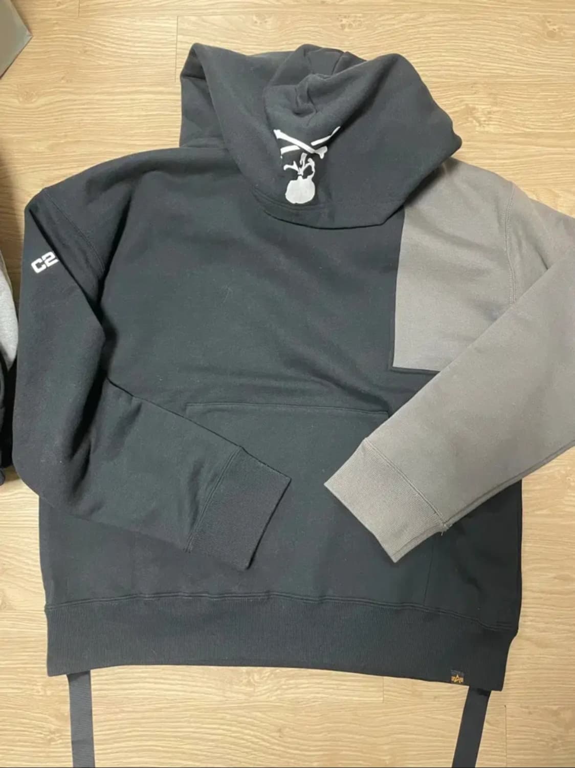 마스터마인드 x 알파인더스트리 후드티 s(100) 상품이미지1