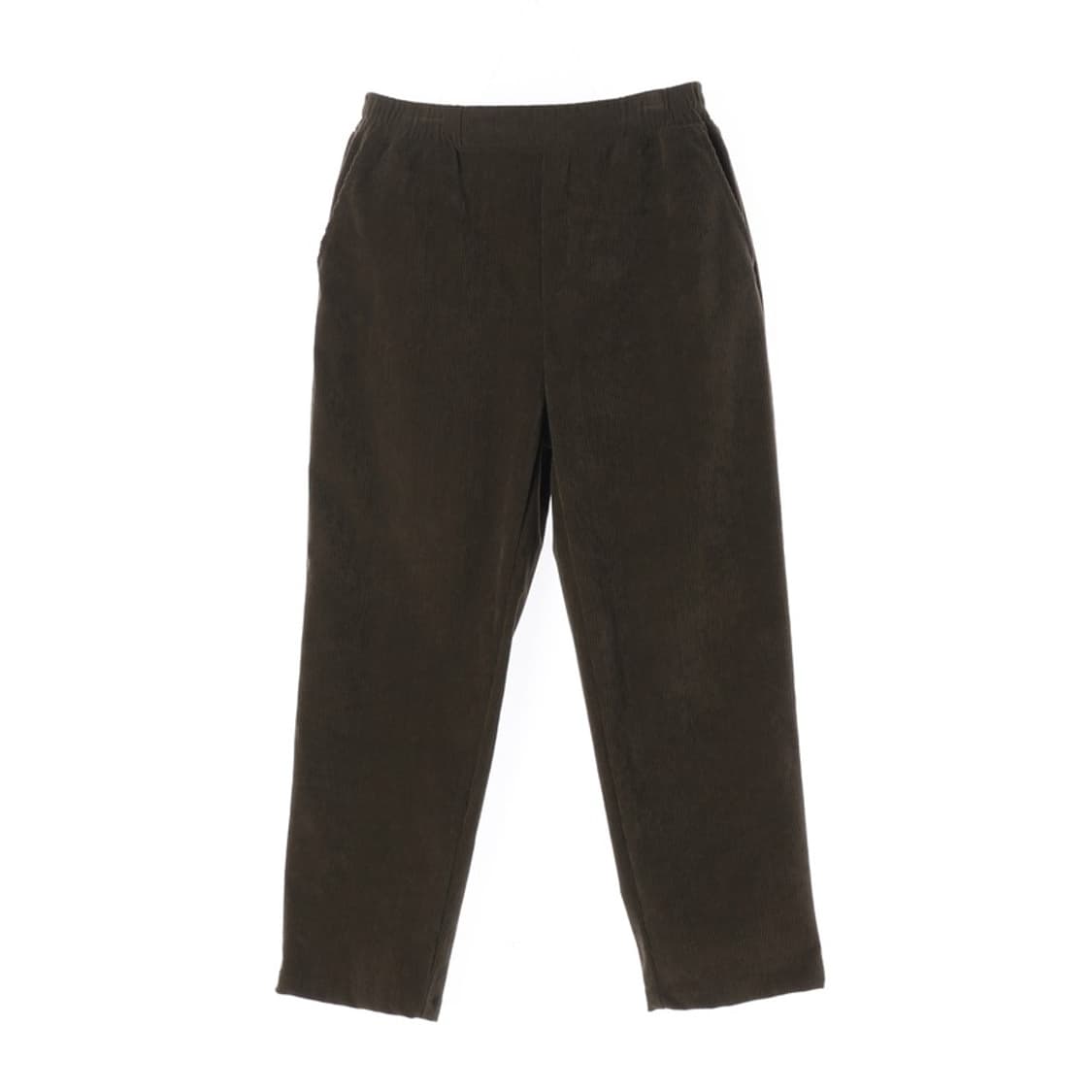 에디바우어 딥 올리브 코듀로이 밴딩 팬츠 M 상품이미지1