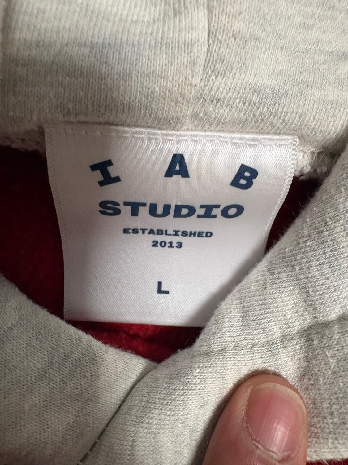 아이앱 스튜디오 크리스마스 한정판 후드 L 상품이미지4