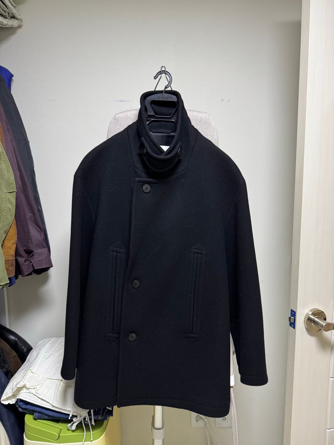 르셉탬버 옴므 하프 더블 코트 피코트 상품이미지2