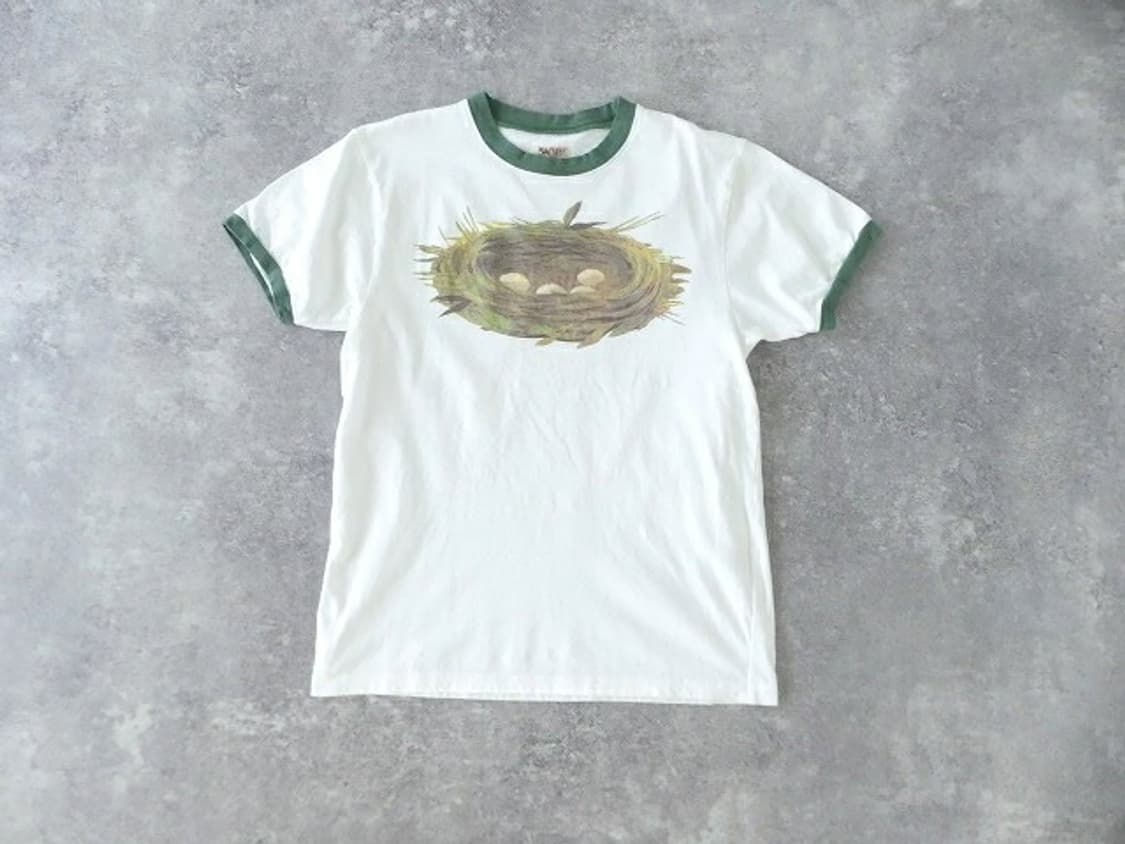 Kapital 캐피탈 nest 반팔 둥지 링거티 1사이즈 상품이미지1