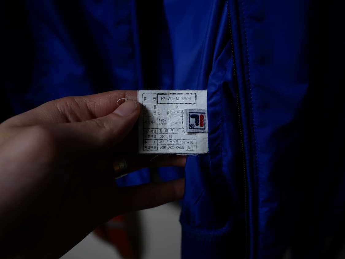 휠라 빈티지 카라 바람막이 상품이미지5