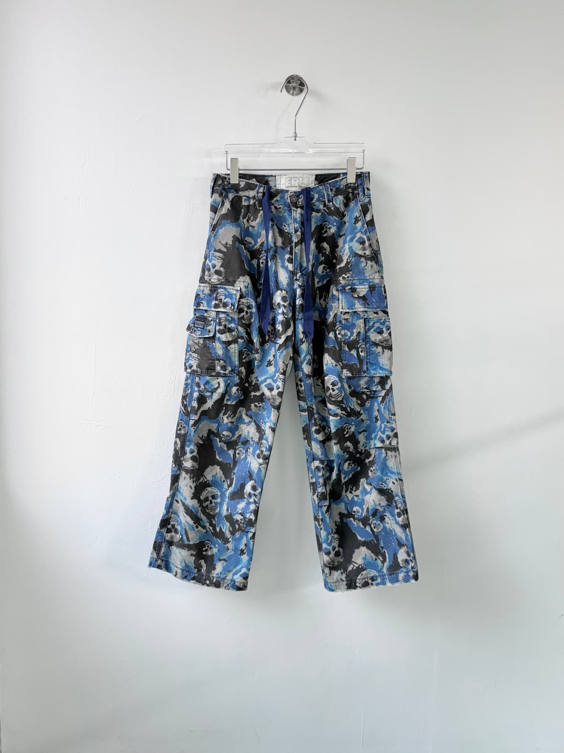 새상품 ERL 스컬 프린트 카고 팬츠 상품이미지1