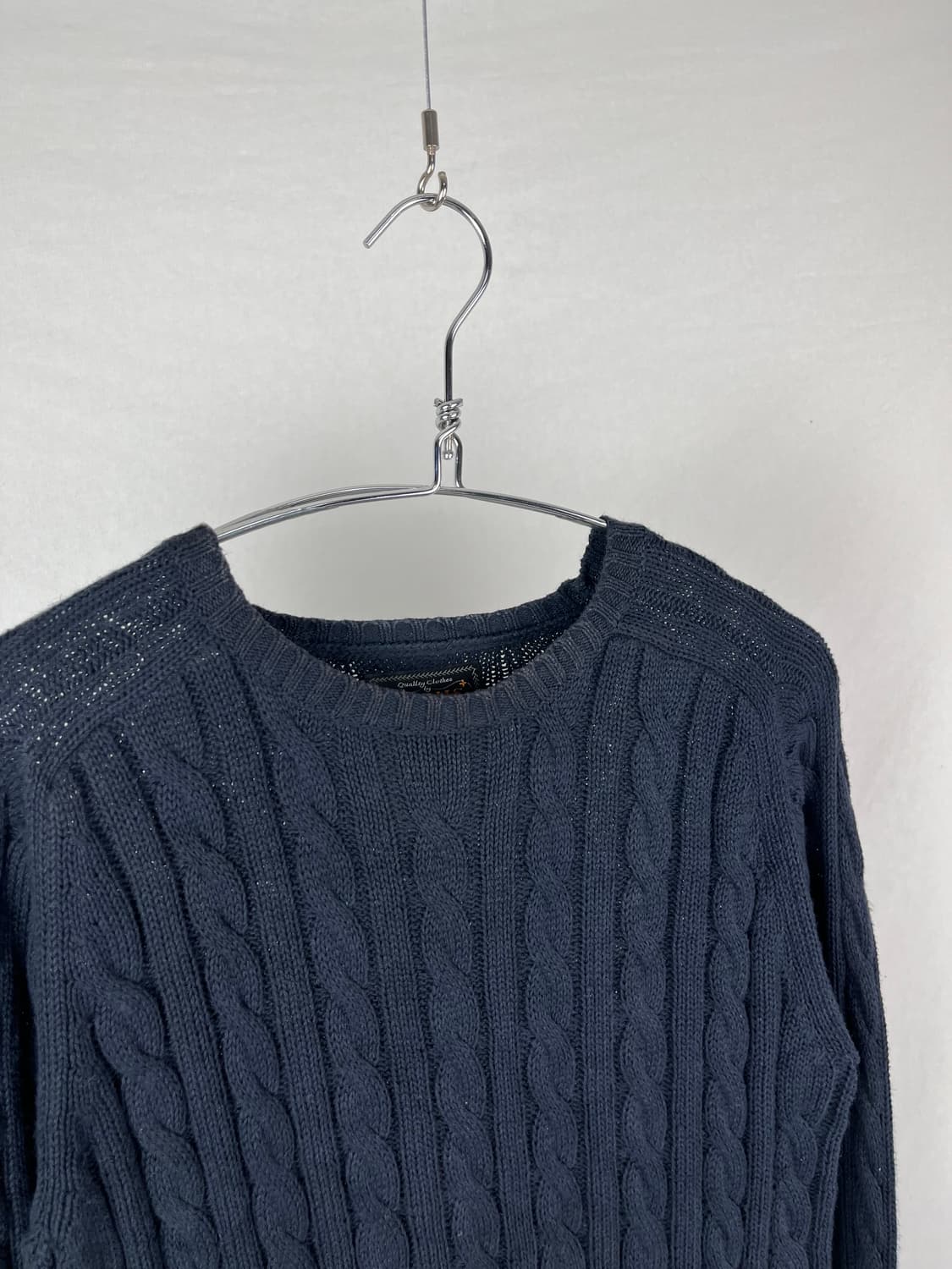 BEAMS PlUS 코튼 혼방 꽈베기 니트  상품이미지2