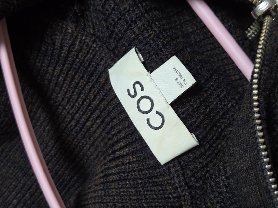 cos 코스 집니트 다크브라운 s 상품이미지4