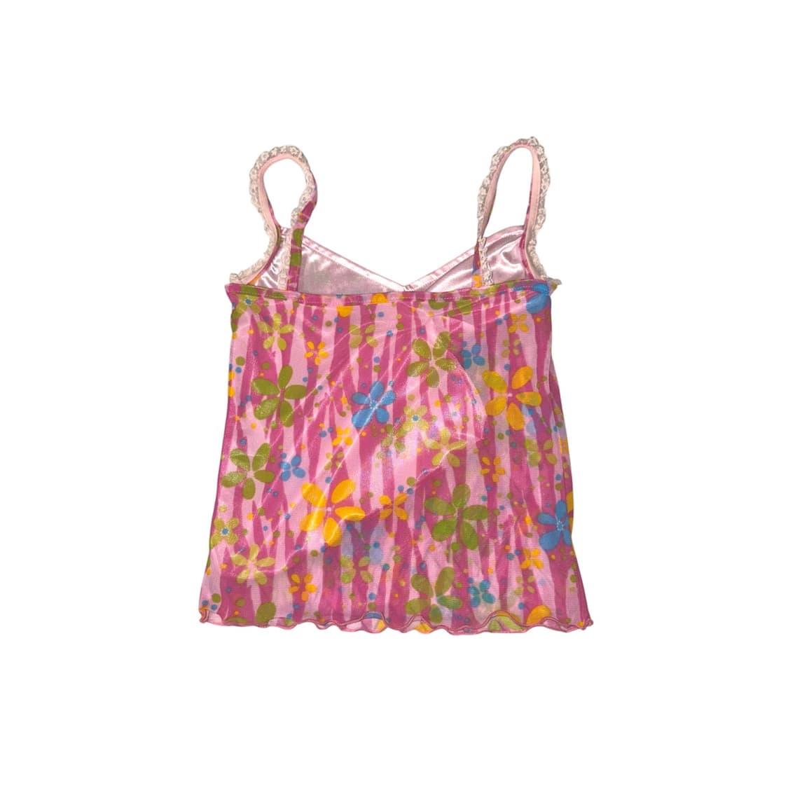 pink flowers sleeveless  상품이미지2